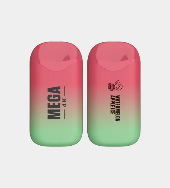 Mega 4K – Watermelon Apple Ice – 10 Count Box