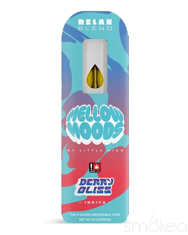Mellow Moods 2g THCP Relax Blend Vape – Berry Bliss