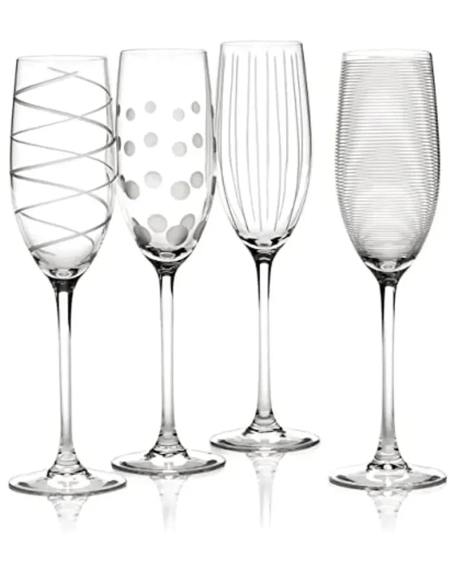 Mikasa Cheers Pack Of 4 Flute Glasses