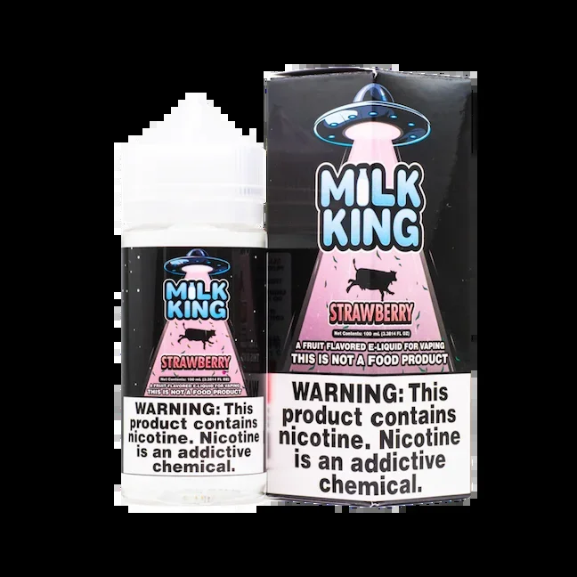 Milk King – Strawberry by dripMORE – 100mL
