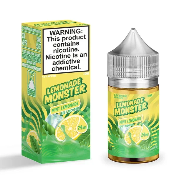 Mint Lemonade By Lemonade Monster – Salt Nicotine – 30ml (TFN)