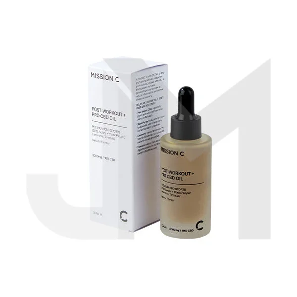 Mission C Post-Workout + Pro 3000mg CBD Oil – 30ml