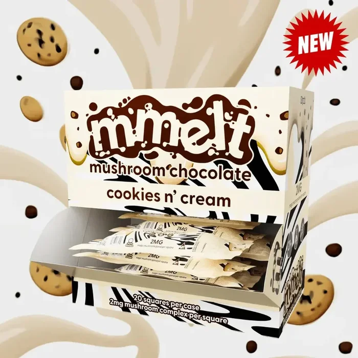 Mmelt Mushroom Chocolate 2Mg 2/20Ct