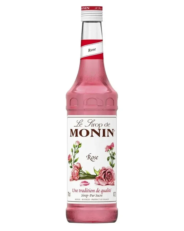 Monin Rose Syrup, 70 cl
