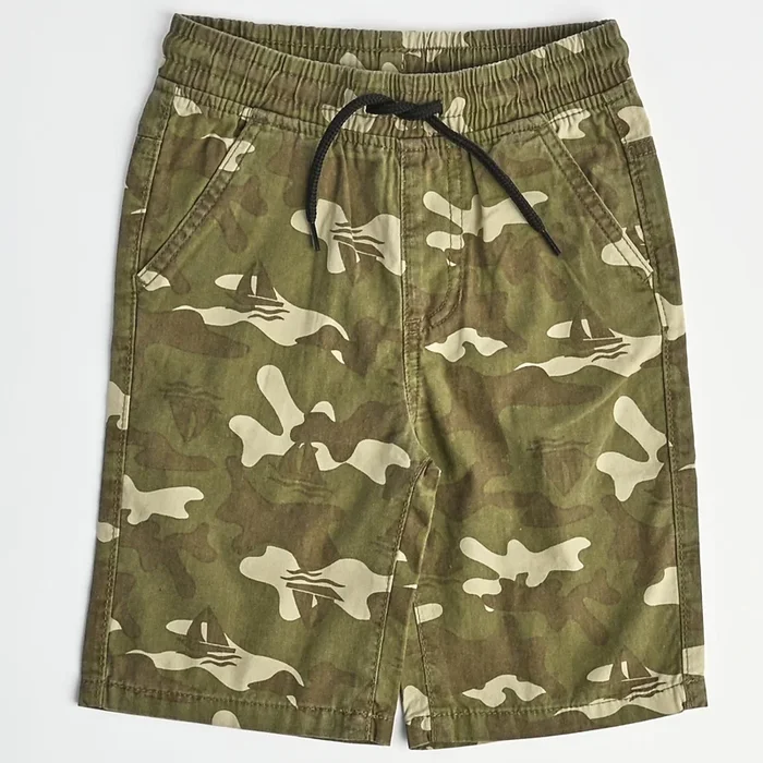MONKEY BARS Toddler Boys’ Twill All-Over Printed Shorts
