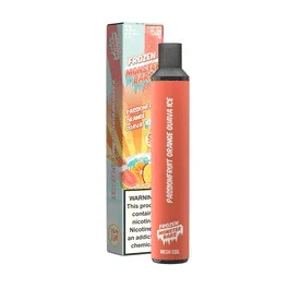 Monster Bars 3500 Puff Disposable by Jam Monster-Passion Fruit Orange Guava Ice