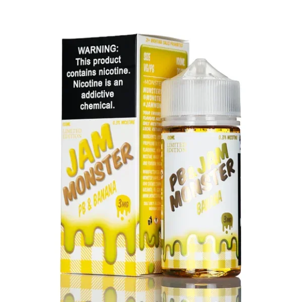 Monster Vape Labs_Jam Monster TFN_100mL_PB & Jam Banana –