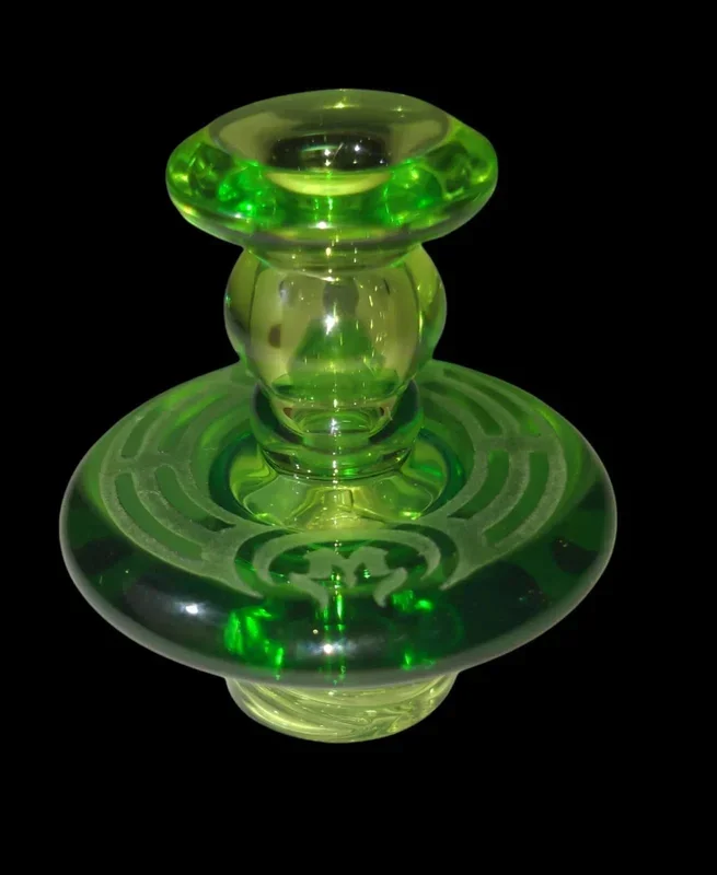 Mothership Glass “GREEN ” Colored Series Maria Cap