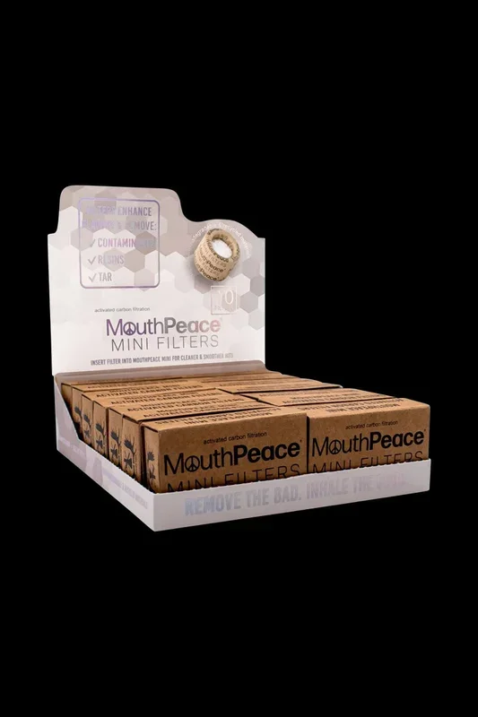 MouthPeace Mini Carbon Filter Refills – Pack of 14