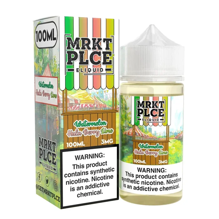 MRKTPLCE – Watermelon Hula Berry Lime – 100ML E-Liquid