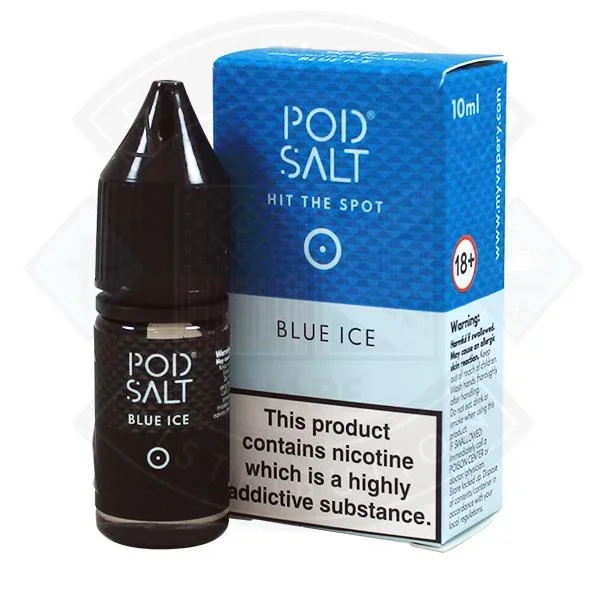 My Vapery Pod Salt Blue Ice Nic Salt 20mg 10ml E-Liquid