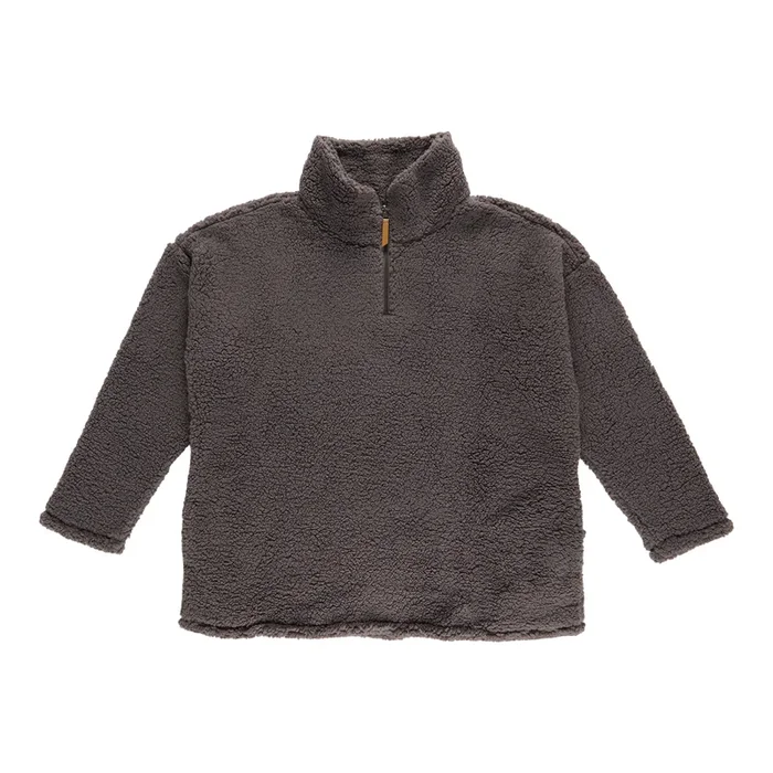 mySTYLE Women’s Plus Fleece 1/4 Zip Popover