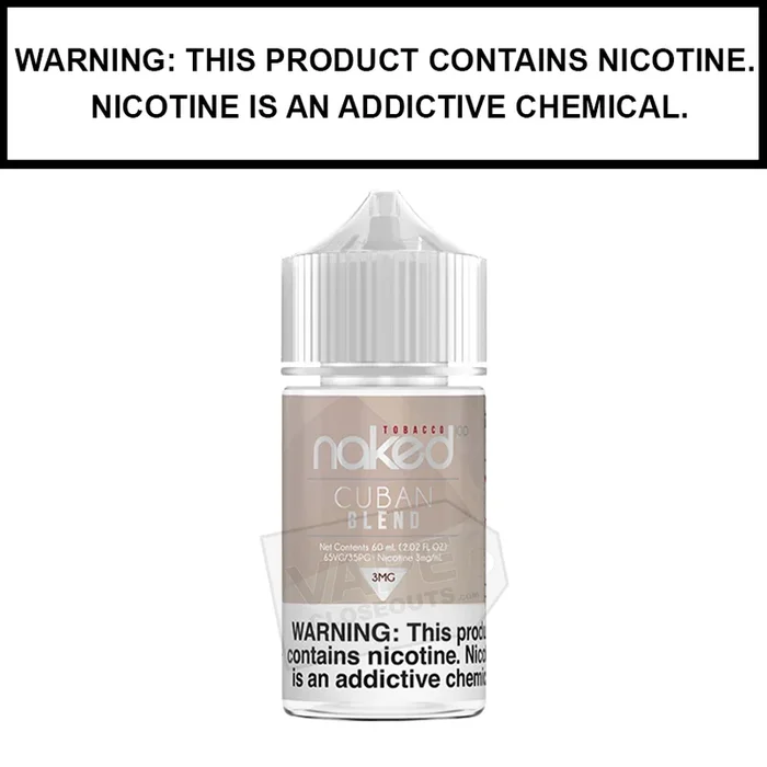 Naked 100 Tobacco | Cuban Blend – eJuice (60ml)