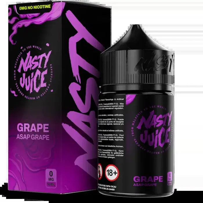 Nasty Juice 50ml Shortfill Juice Range