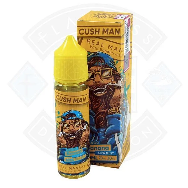 Nasty Juice – Cush Man Mango Banana 0mg 50ml Shortfill E-liquid