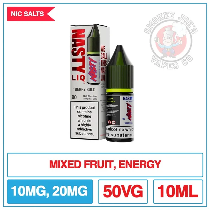 Nasty Liq – Nic Salt – Berry Bull