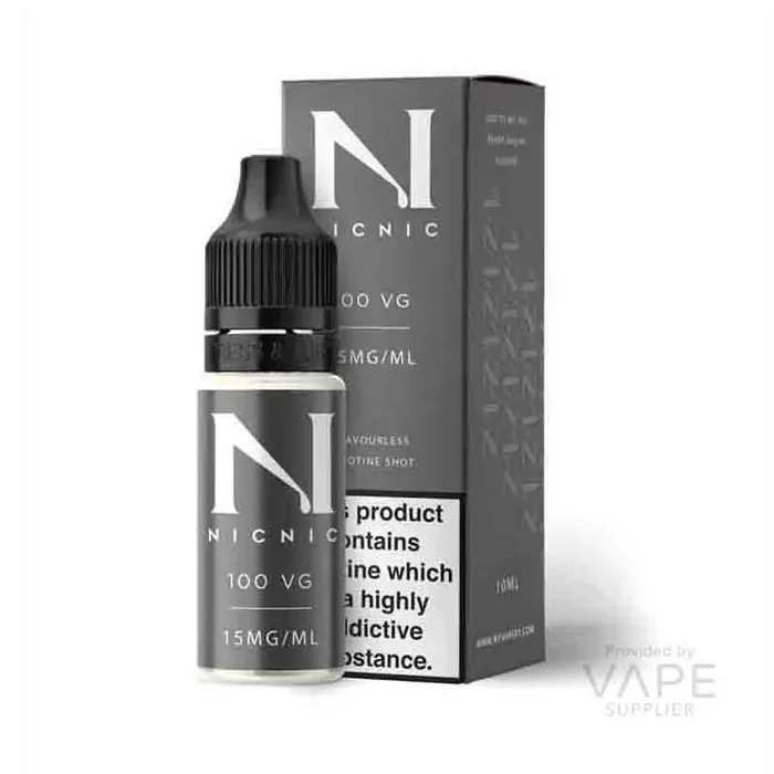 Nic Nic – 100% VG Shot – 10ml Nicotine Shot