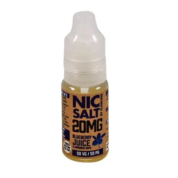 NIC SALT – BLUEBERRY JUICE 20MG 10ML E-LIQUID