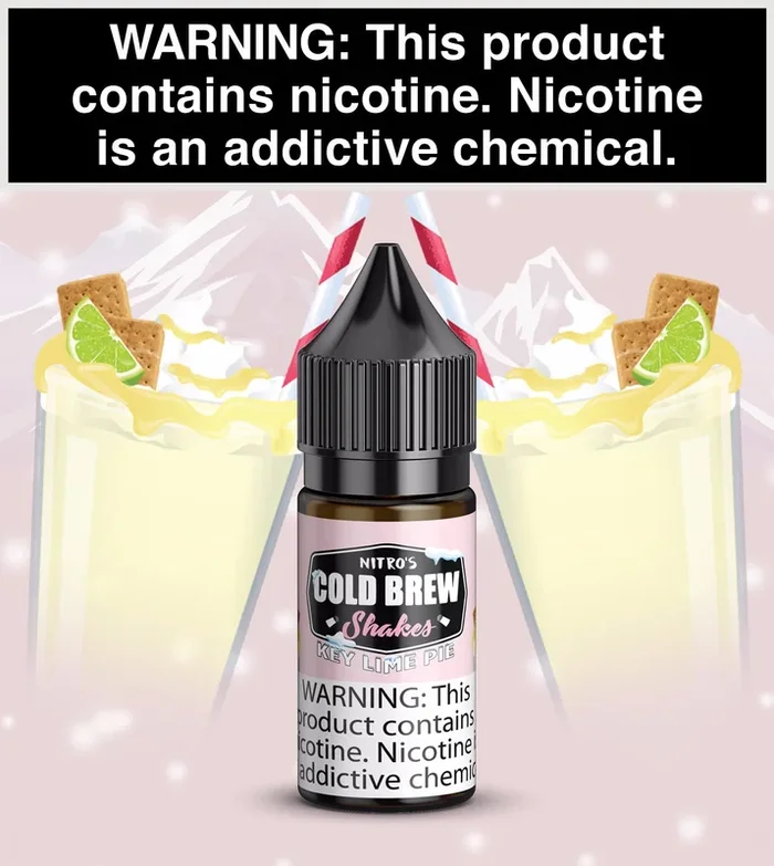 Nitro’s Cold Brew Shakes Salt Nic – Key Lime Pie 30mL