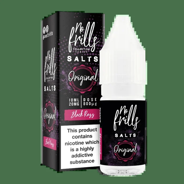 No Frills Original 10ml Nic Salt E-Liquid