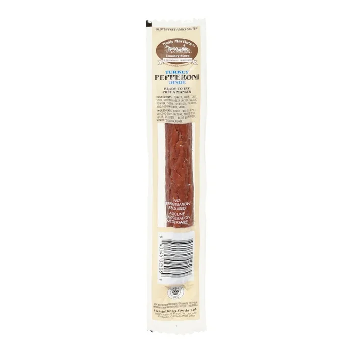 Noah Martin’s Turkey Pepperoni Sticks, 50-g
