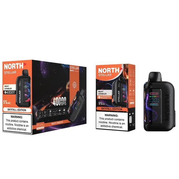 North Stellar Skyfall Edition Vape 40K Puffs – 5 Pack Display