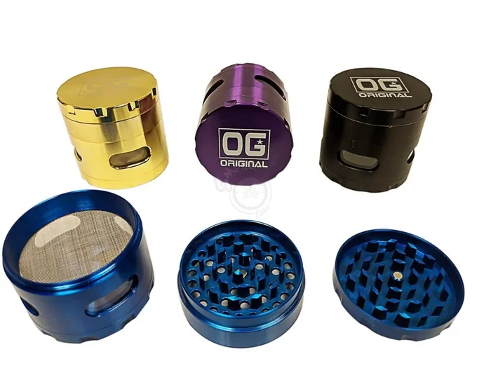 OG 4 Part Grinder With Window (SW-883)