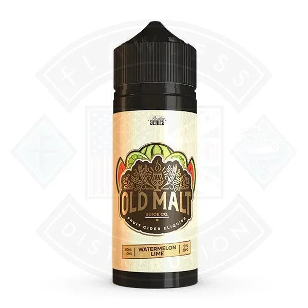 Old Malt – Watermelon Lime 0mg 100ml Shortfill
