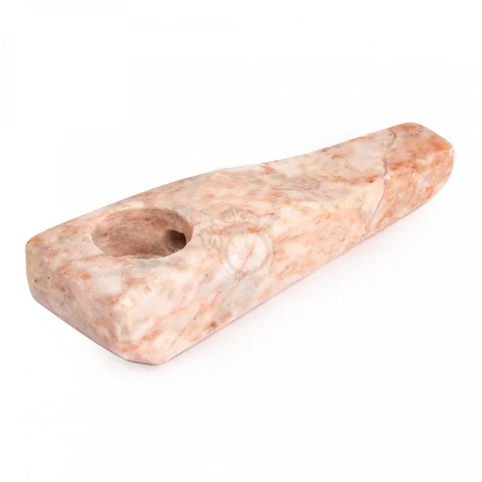 Onyx Stone Pipe – 2.5 ” | Large | Colors Vary (PP353LG)