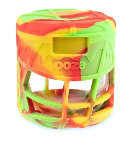 Ooze Prizm Silicone Wrapped Glass Stash Jar 7g