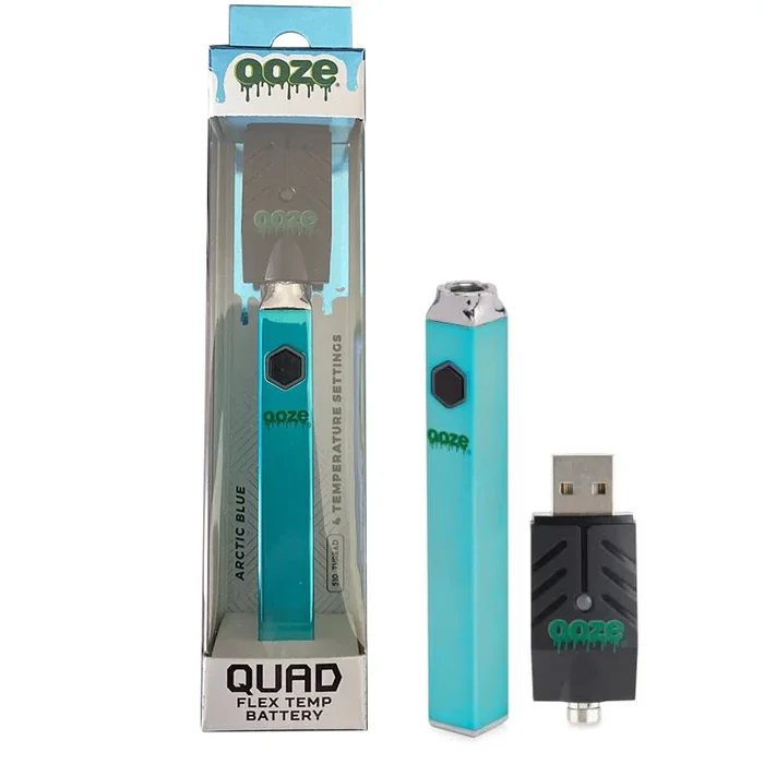 Ooze Quad Flex Temp 510 Thread Vape Pen