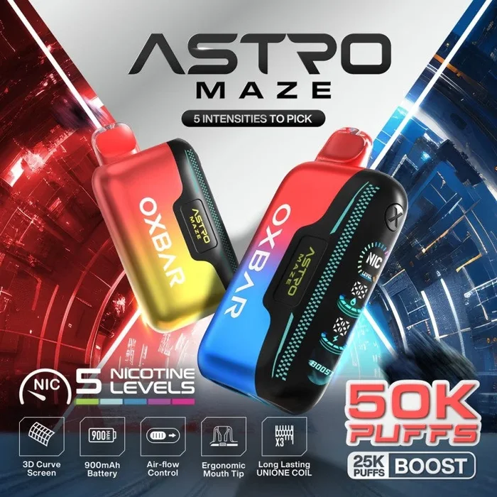OXBAR Astro Maze 50K Disposable Vape