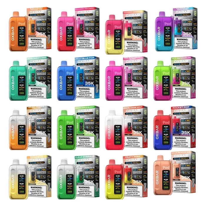 Oxbar Ice-Nic Control Pod Juice Edition Disposable 35000 Puffs 14mL 50mg • MOQ 5