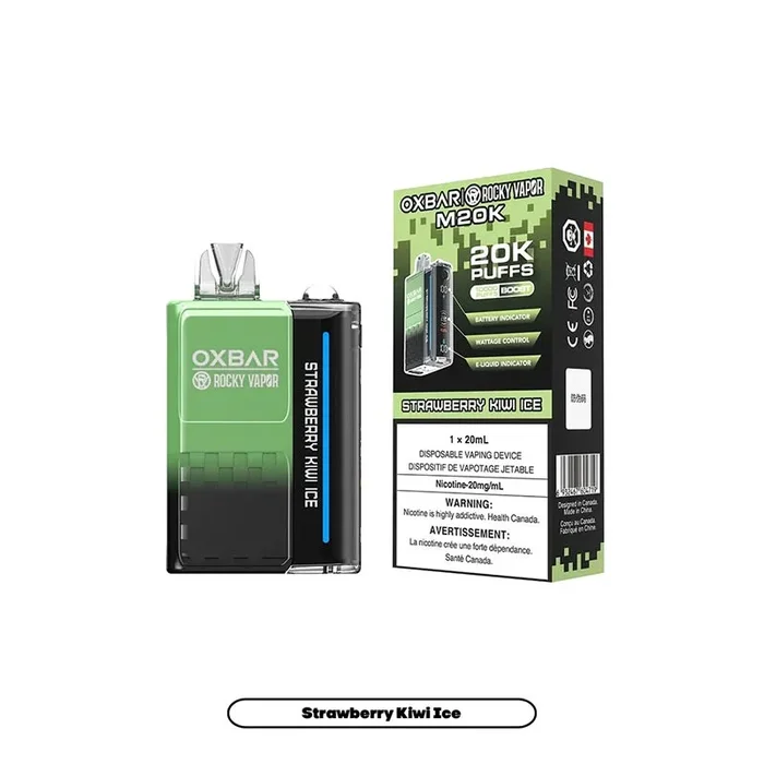 OXBAR M20K Disposable – Strawberry Kiwi Ice (ON)