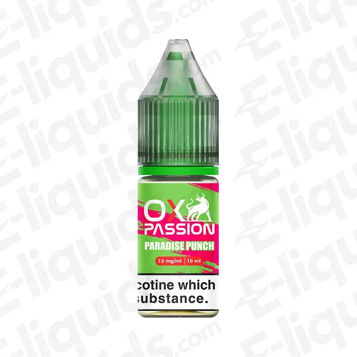 Paradise Punch OX Passion Nic Salt Vape Juice by OXVA