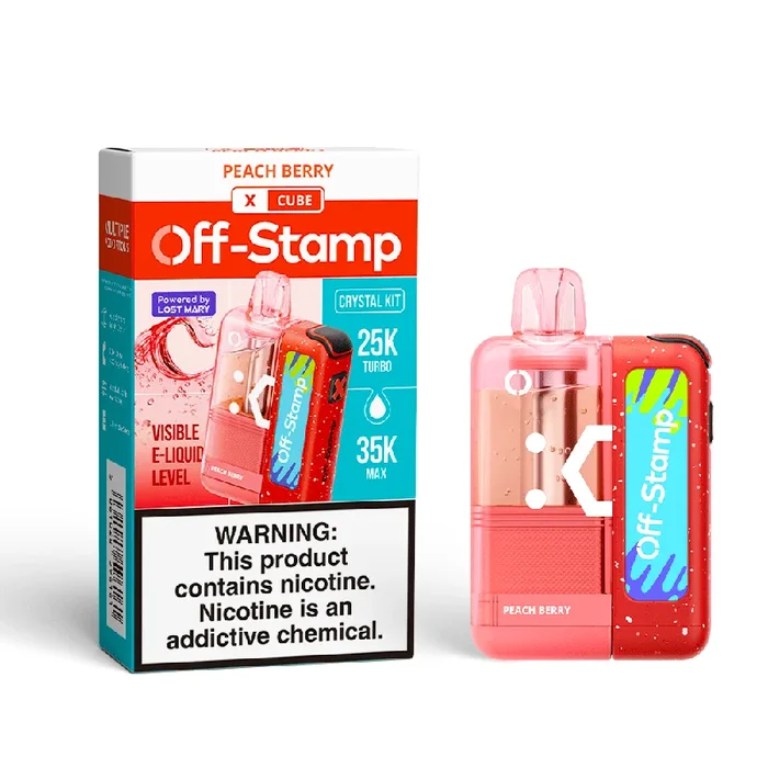 Peach Berry – Off-Stamp X-Cube 25K Disposable Kit