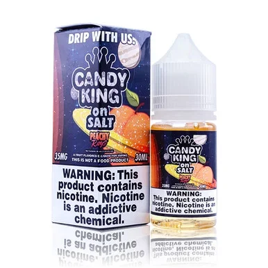 Peachy Rings Candy King Salts 30mL