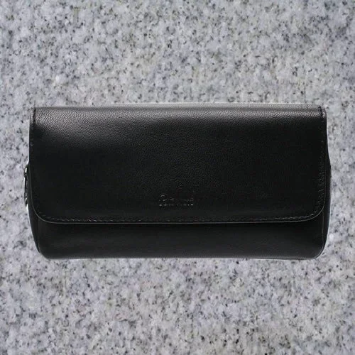 Peterson: Classic Leather Combo Pouch for 2 Pipes