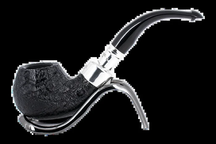 Peterson of Dublin System Spigot Sandblasted Briar Pipe – Shape 303