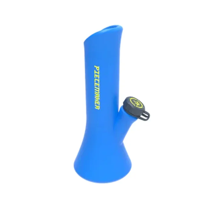 Piece Maker Kali Go! 8.5 ” Silicone Beaker with Attached Kap Lid