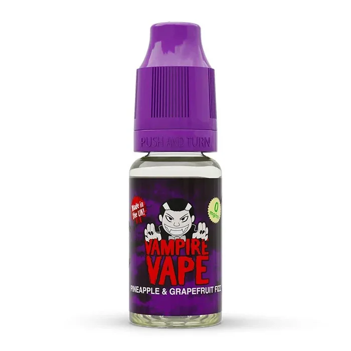 Pineapple & Grapefruit Fizz 10ml E-Liquid By Vampire Vape