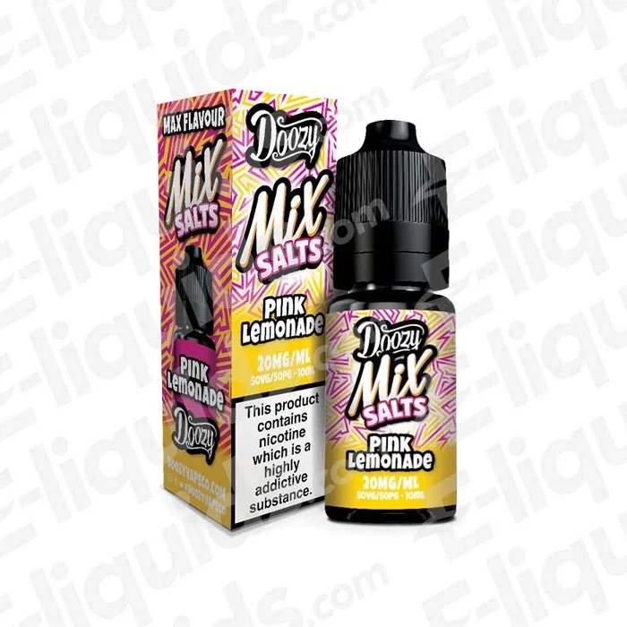 Pink Lemonade Nic Salt Vape Juice by Doozy Mix