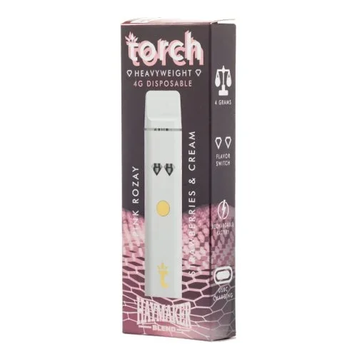Pink Rozay & Strawberries & Cream – Torch Heavyweight Haymaker Disposable 4G