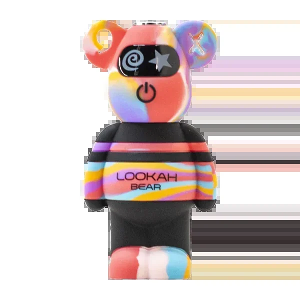 Pink Tie Dye LOOKAH Bear Battery Limited Edition