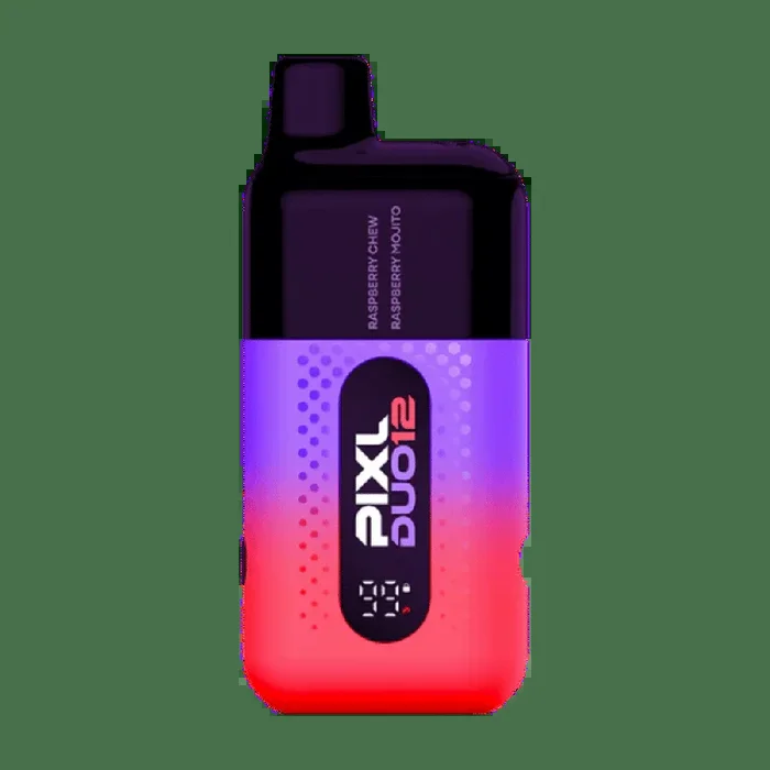 PIXL Duo 12 Prefilled Pod Vape Kit Raspberry Edition