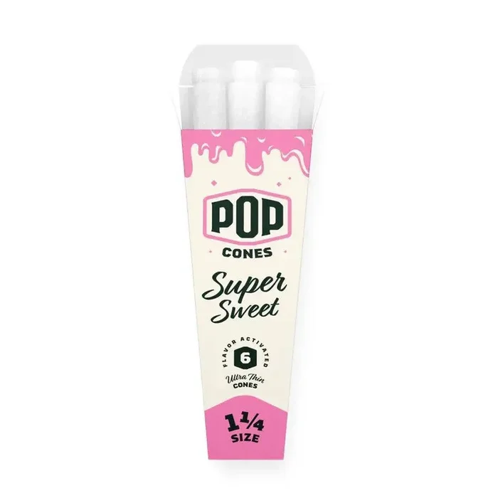 Pop Cones Flavor Activated 1 1/4 Size Cones