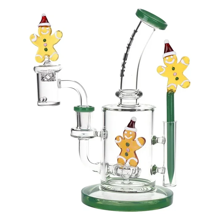 Pulsar Holidaze Series Glass Dab Rig Set | 8.25 ” | 14mm F