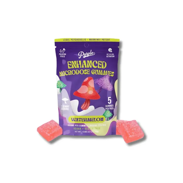 Purple Magic Amanita Mushroom Gummies (3000mg)