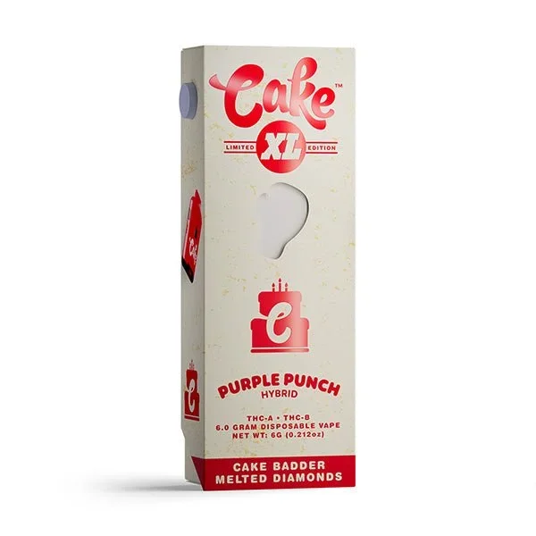 Purple Punch – Cake XL THC-A Disposable Vape 6G