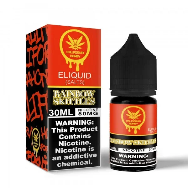 Rainbow Skittles – California Honey Salt 30mL